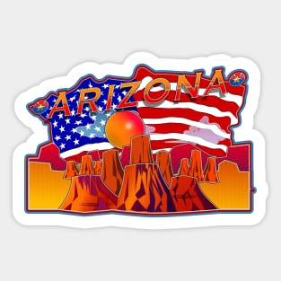 ARIZONA US Sticker